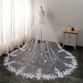 3M Luxurious Bridal Veil With Comb