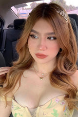 A Line Sweetheart Champagne Long Prom Dress with Embroidery